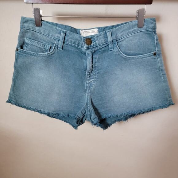 Current/Elliot Cutoff Denim Jean Shorts - Picture 2 of 14